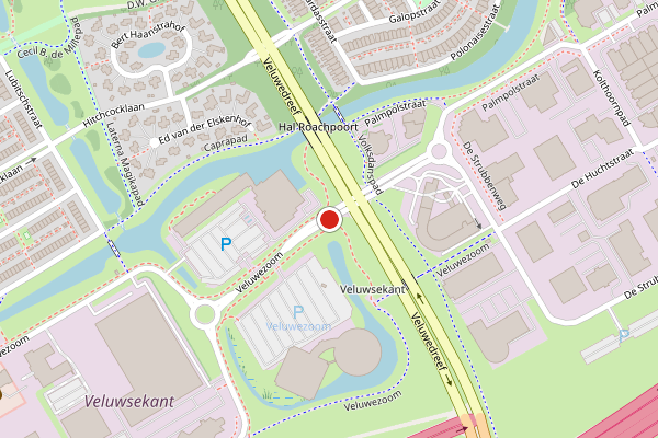 Brandweer-melding op Veluwezoom, Almere op 29 juni, kaart-overzicht