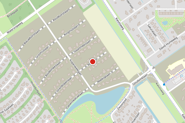 Brandweer-melding op Roeklaan, Almere op 6 mei, kaart-overzicht