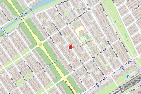Brandweer-melding op Jan Rijksenstraat, Almere op 10 juli, kaart-overzicht