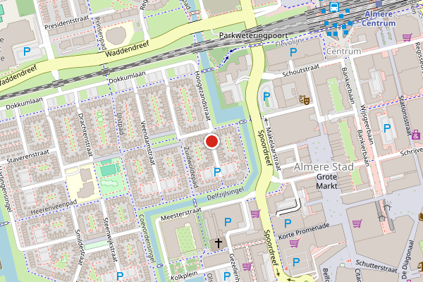 Brandweer-melding op Hoogezandstraat, Almere op 11 juli, kaart-overzicht