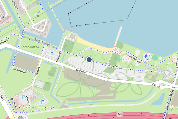 Politie-melding op Bergsmapad, Almere op 11 juli, kaart-overzicht