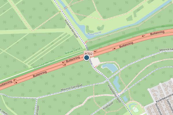 Politie-melding op Buitenring, Almere op 17 juli, kaart-overzicht