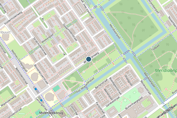 Politie-melding op Wipmolenweg, Almere op 11 mei, kaart-overzicht