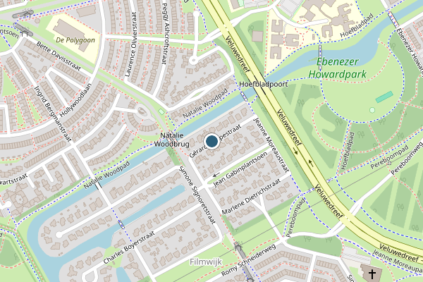 Politie-melding op Gerard Philipestraat, Almere op 27 juli, kaart-overzicht