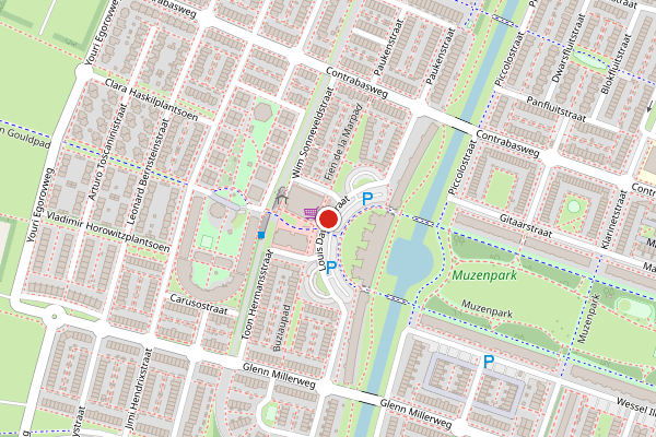 Brandweer-melding op Louis Davidsstraat, Almere op 18 mei, kaart-overzicht