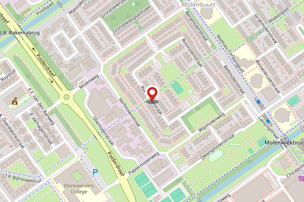Brandweer-melding op Runmolenstraat, Almere op 26 april, kaart-overzicht