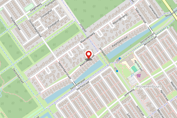 Brandweer-melding op Kwartaalstraat, Almere op 26 april, kaart-overzicht