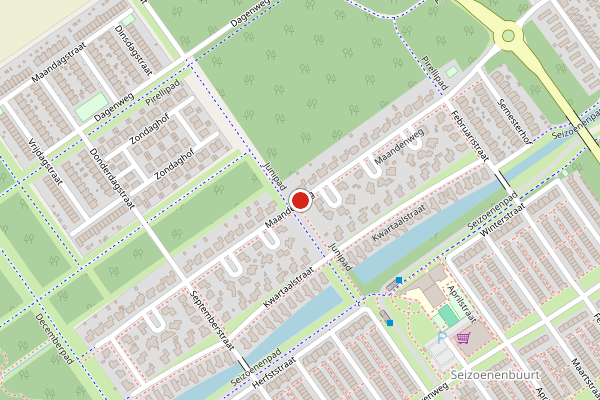 Brandweer-melding op Maandenweg, Almere op 3 augustus, kaart-overzicht