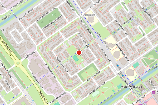 Brandweer-melding op Tjaskerplantsoen, Almere op 4 augustus, kaart-overzicht