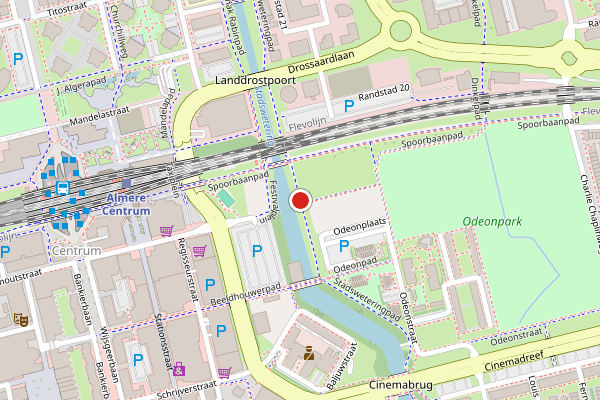 Brandweer-melding op Stadsweteringpad, Almere op 5 augustus, kaart-overzicht