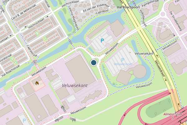 Politie-melding op Veluwezoom, Almere op 6 augustus, kaart-overzicht