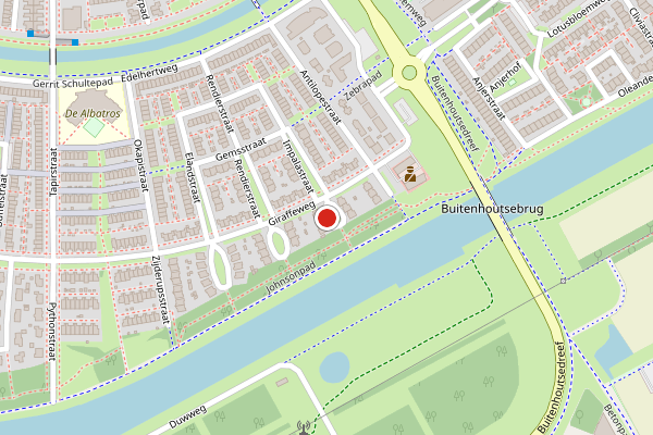 Brandweer-melding op Krekelplantsoen, Almere op 6 augustus, kaart-overzicht