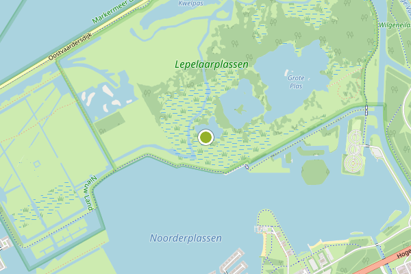 Ambulance-melding op Almere op 6 augustus, kaart-overzicht