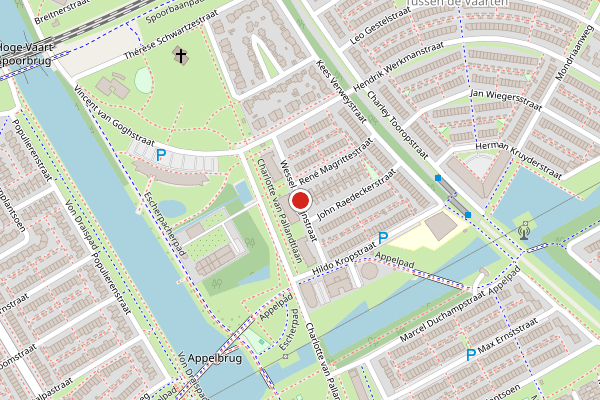 Brandweer-melding op Wessel Couzijnstraat, Almere op 27 mei, kaart-overzicht