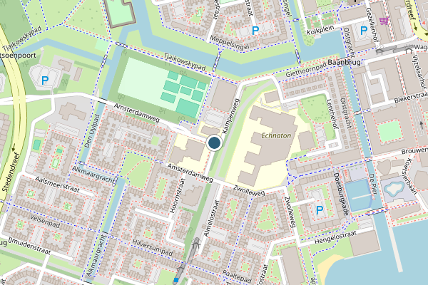 Politie-melding op Amsterdamweg, Almere op 29 mei, kaart-overzicht
