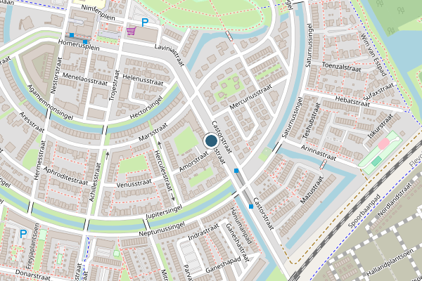 Politie-melding op Polluxstraat, Almere op 1 juni, kaart-overzicht
