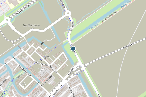 Politie-melding op Kievitsweg, Almere op 2 juni, kaart-overzicht