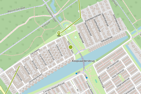 Ambulance-melding op Schonenvaart, Almere op 6 juni, kaart-overzicht