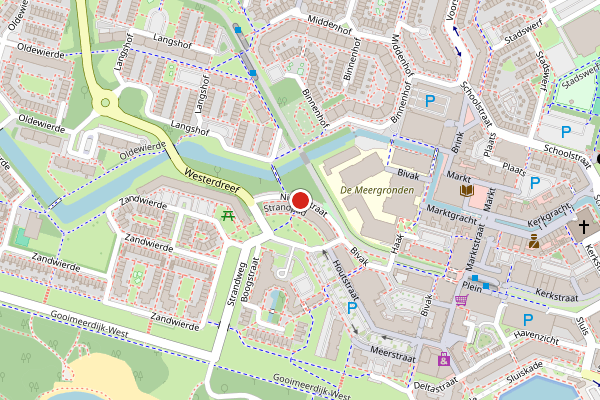 Brandweer-melding op Nieuwstraat, Almere op 6 juni, kaart-overzicht