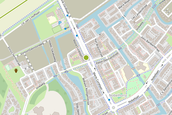 Ambulance-melding op Marie Curielaan, Almere op 12 juni, kaart-overzicht