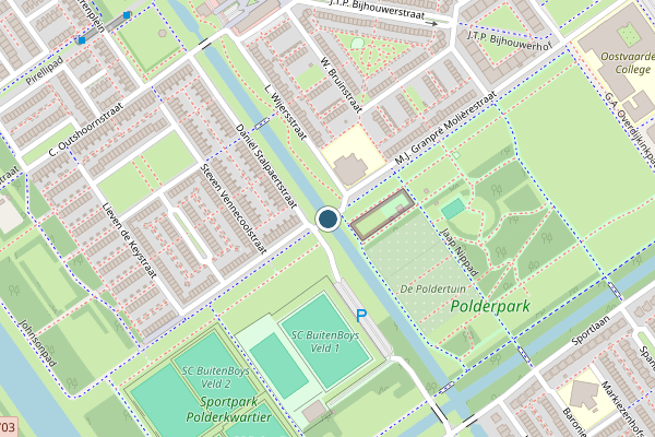 Politie-melding op M.J. Granpré Molièrestraat, Almere op 17 juni, kaart-overzicht