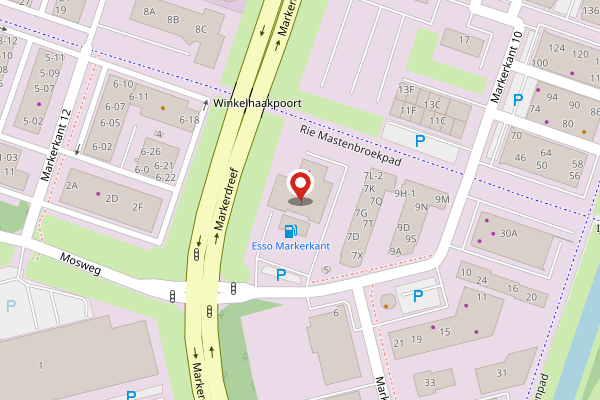 Brandweer-melding op Almere op 27 september, kaart-overzicht