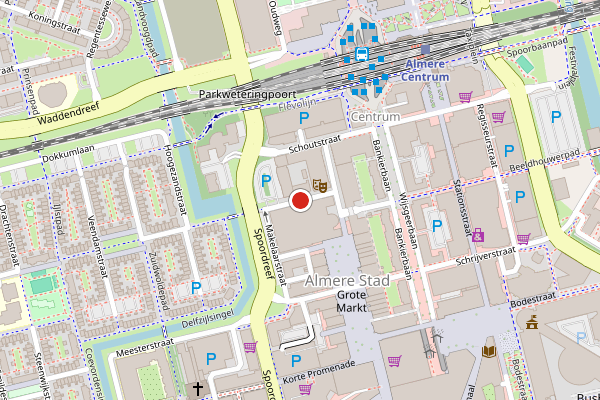 Brandweer-melding op Rentmeesterstraat, Almere op 17 juni, kaart-overzicht