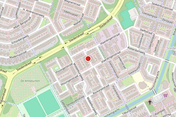 Brandweer-melding op 's-Gravenhagehof, Almere op 20 juni, kaart-overzicht