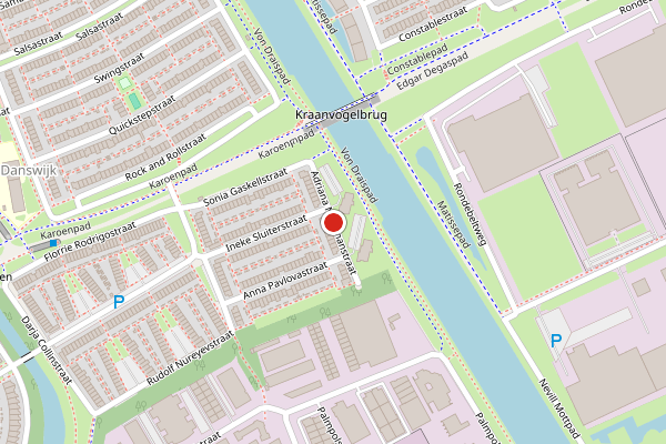 Brandweer-melding op Adriana Nozemanstraat, Almere op 20 juni, kaart-overzicht