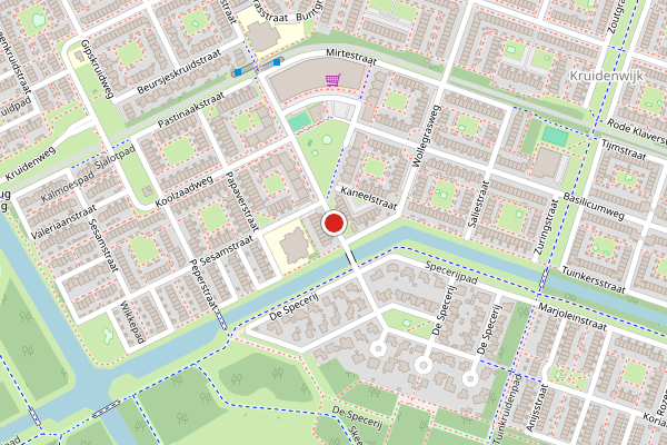 Brandweer-melding op Nootmuskaatweg, Almere op 20 juni, kaart-overzicht