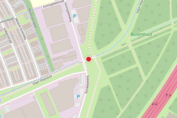 Brandweer-melding op Edgar Degaspad, Almere op 21 juni, kaart-overzicht