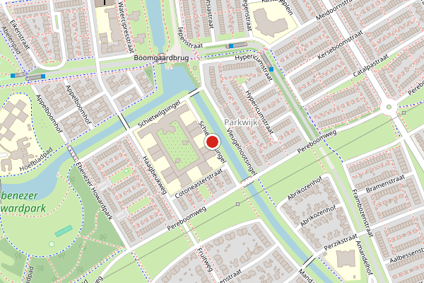 Brandweer-melding op Schietwilgsingel, Almere op 23 juni, kaart-overzicht