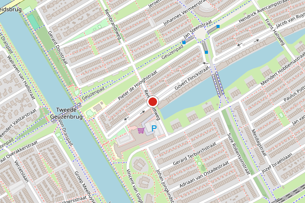 Brandweer-melding op Govert Flinckstraat, Almere op 27 juni, kaart-overzicht